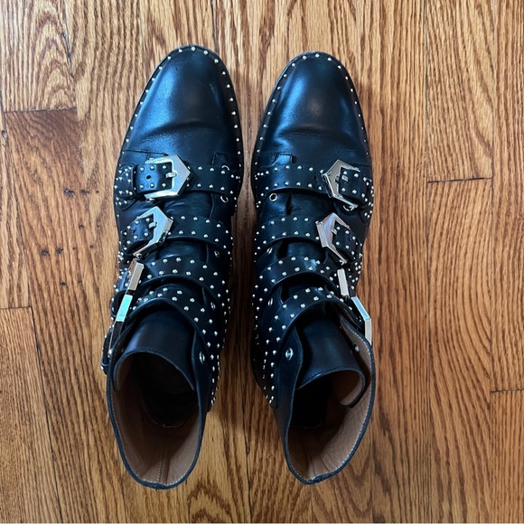 Givenchy Leather Combat Boots – Black, Size 39.5 IT (US 9.5) - Picture 10 of 10